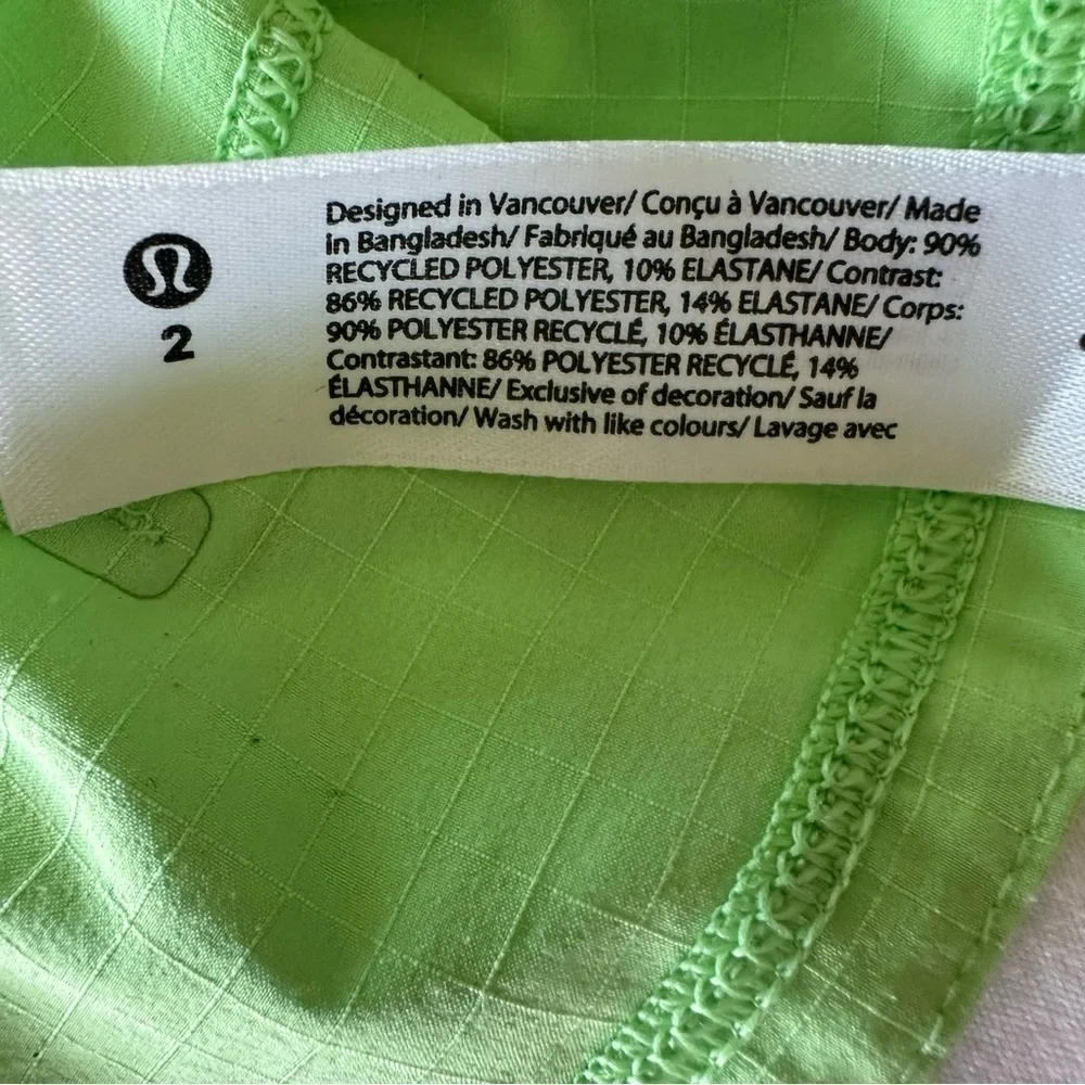 Lululemon Lightweight Stretch Running Short Sleeve Shirt